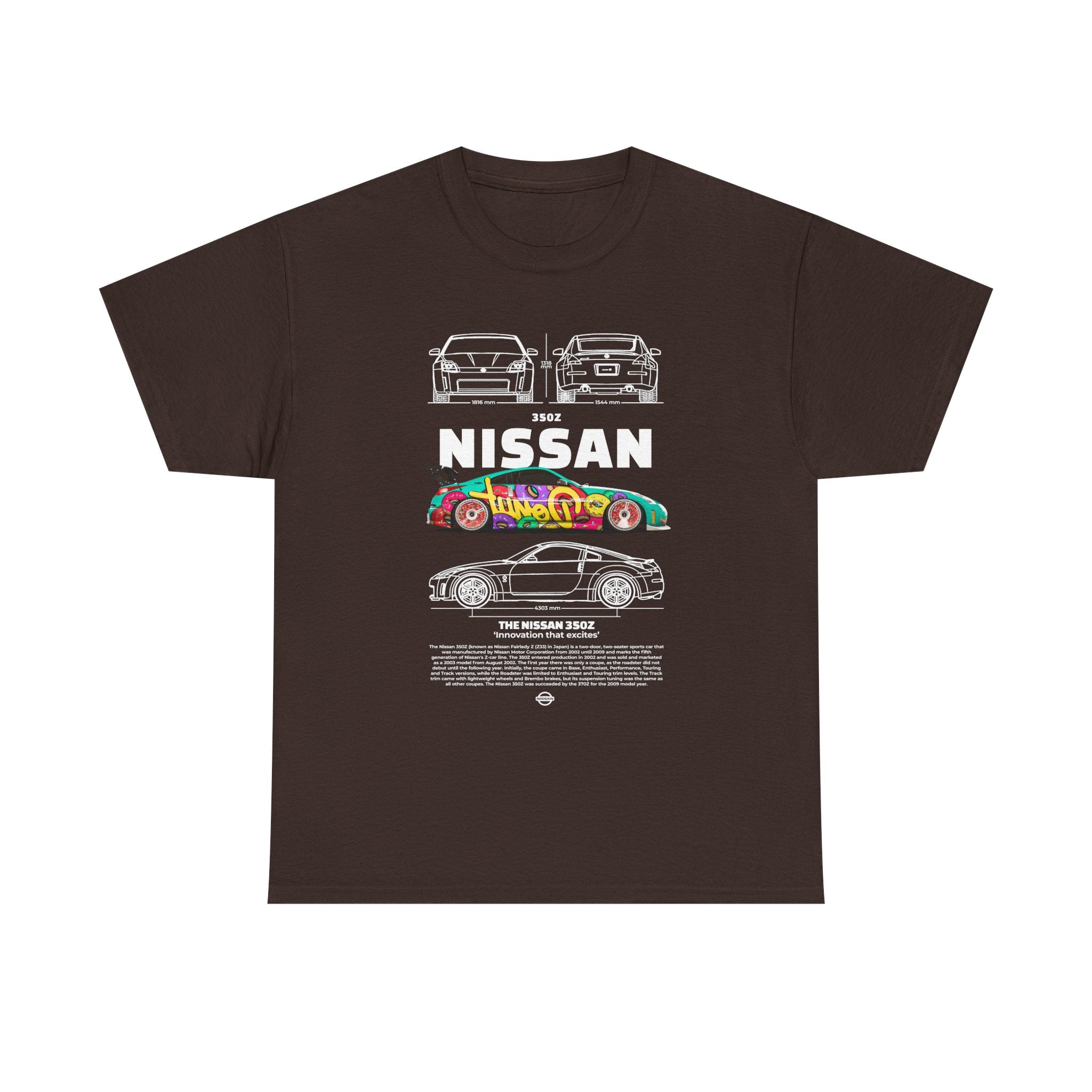 JDM T-Shirt Race Drift Street Cars Merch Mechanic Blue Prints Custom Tee Shirts