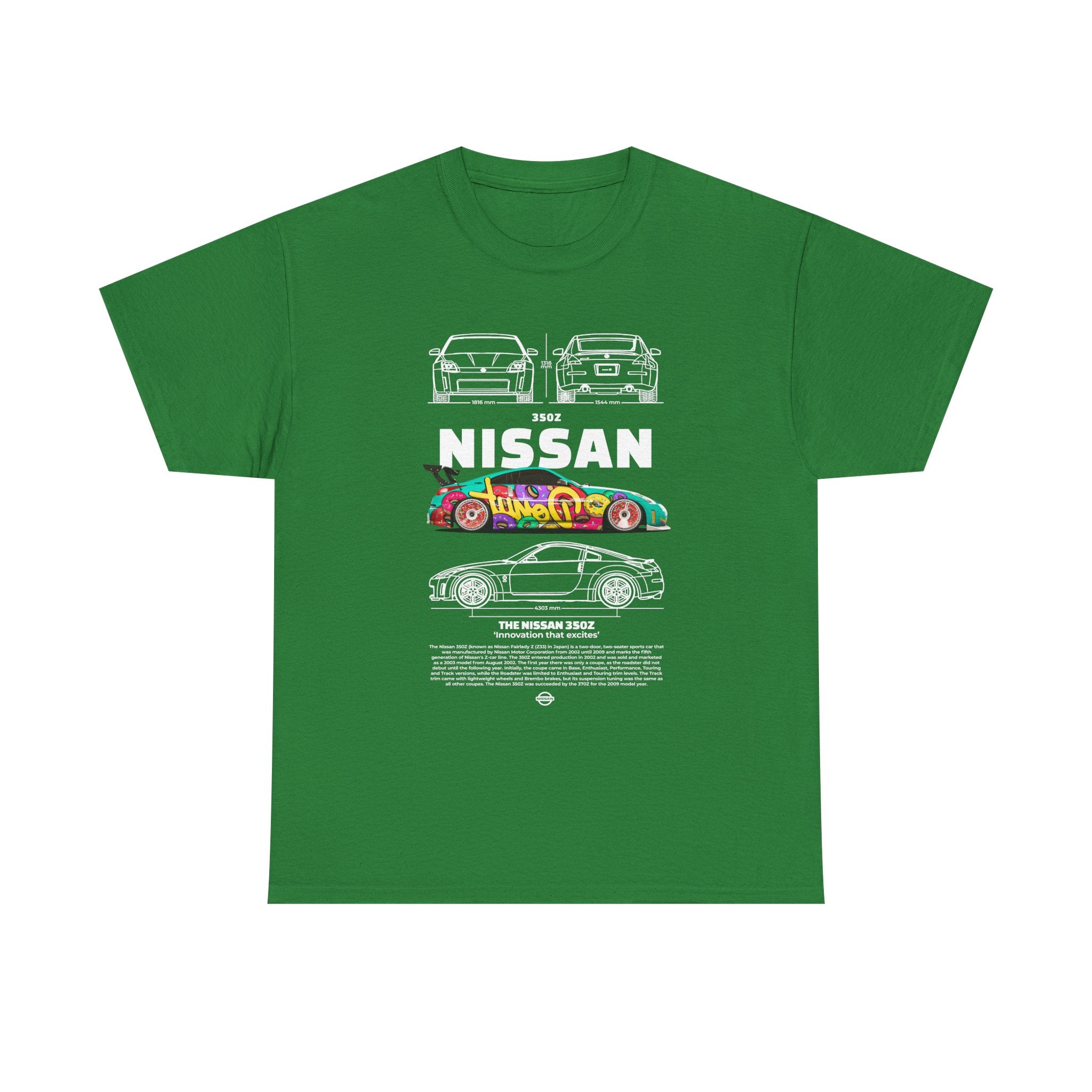 JDM T-Shirt Race Drift Street Cars Merch Mechanic Blue Prints Custom Tee Shirts