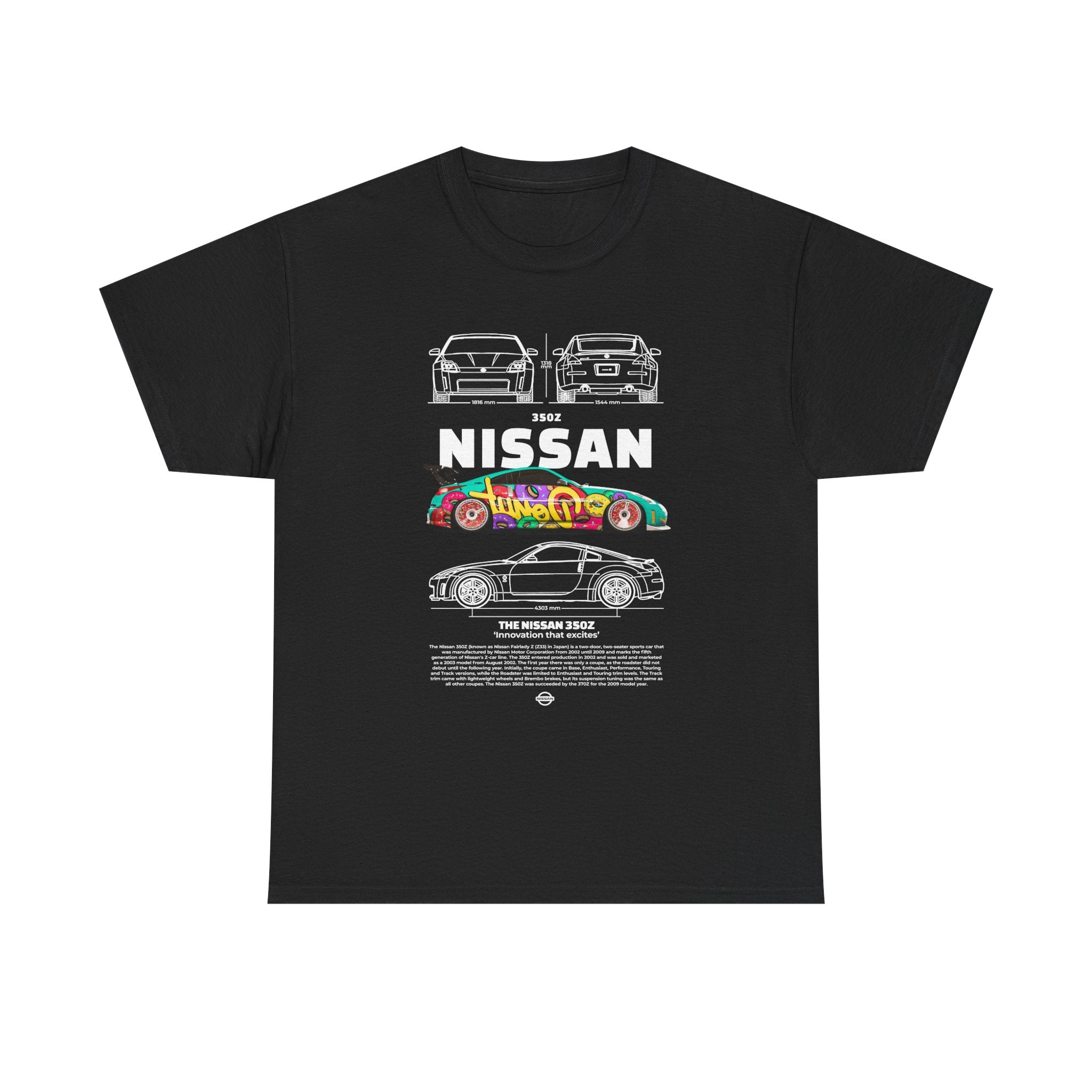 JDM T-Shirt Race Drift Street Cars Merch Mechanic Blue Prints Custom Tee Shirts